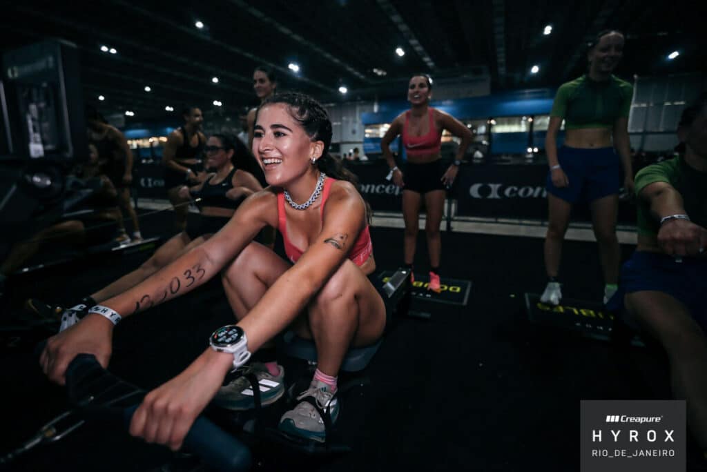 Valentina Meza y María Jesús Alessandri. Hyrox Río de Janeiro - Brasil 2025. 