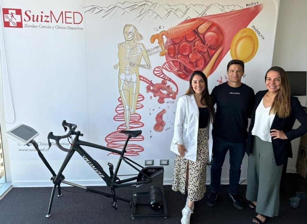 Laboratorio de fisiología del ejercicio, clínica SuizMED, Santiago, Chile.